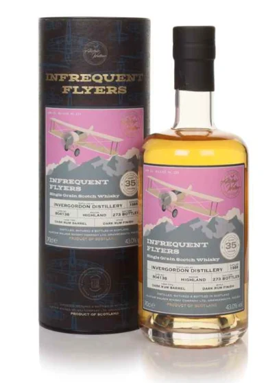 Invergordon 35 Year Old 1988 Cask #804138 Infrequent Flyers Alistair Walker Single Malt Scotch Whisky | 700ML - Whiskey