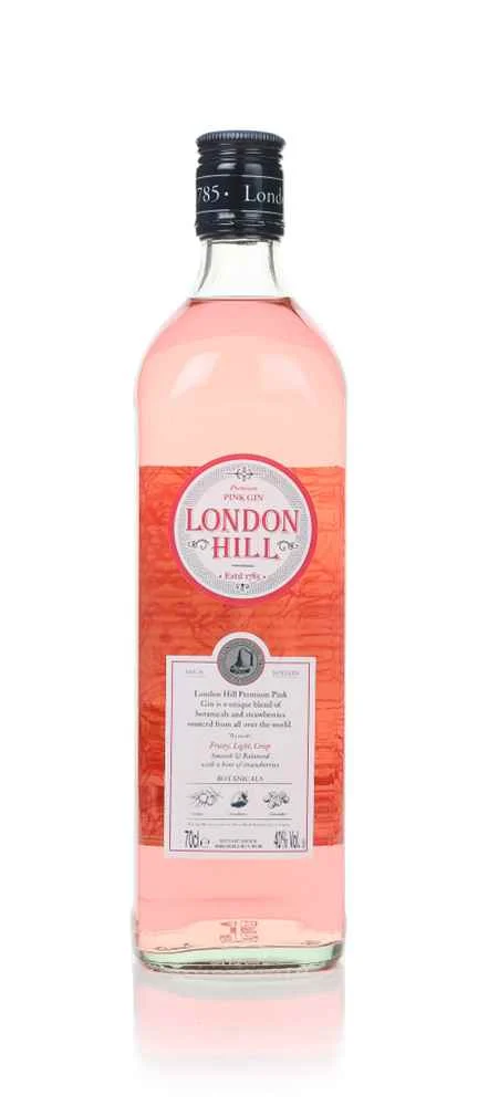 Ginebra rosa London Hill | 700ML