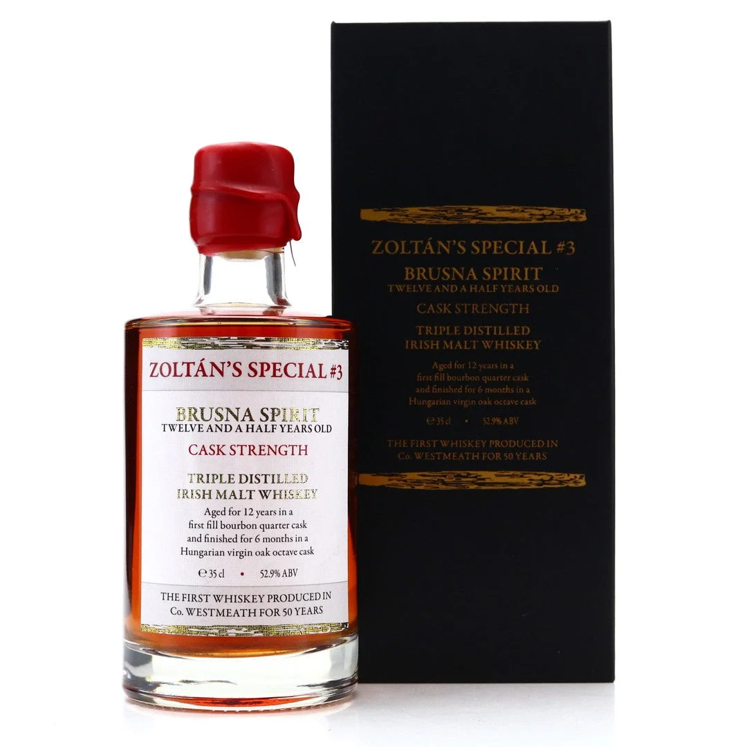 Kilbeggan Zoltán's Special #3 - Brusna Spirit (Cask #KD07/01) 12 Year Old 2019 Release Single Malt Whiskey | 350ML