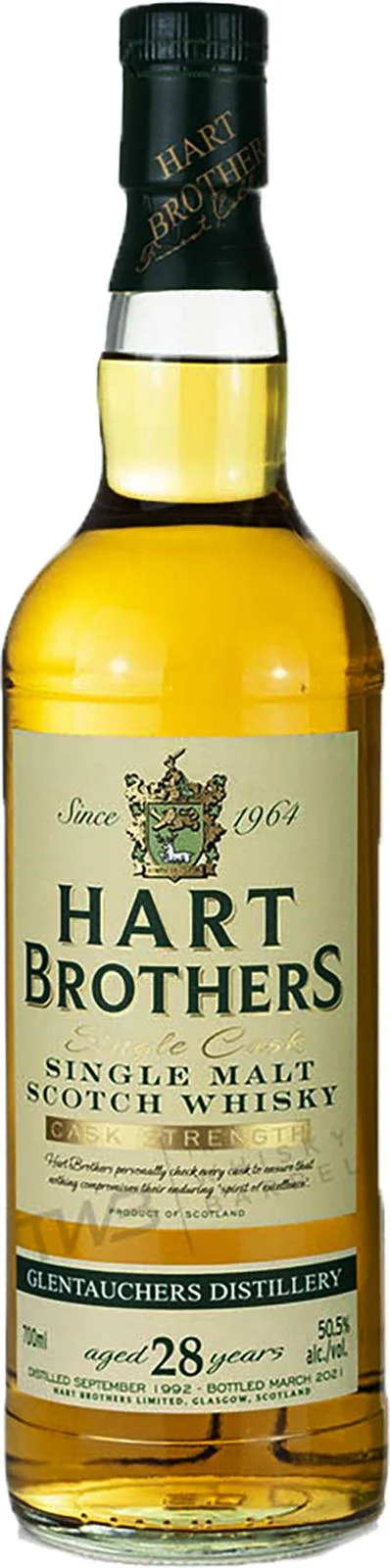 Glentauchers 1992 HB 28 Year Old 2021 Release Single Malt Scotch Whisky | 700ML - Whiskey