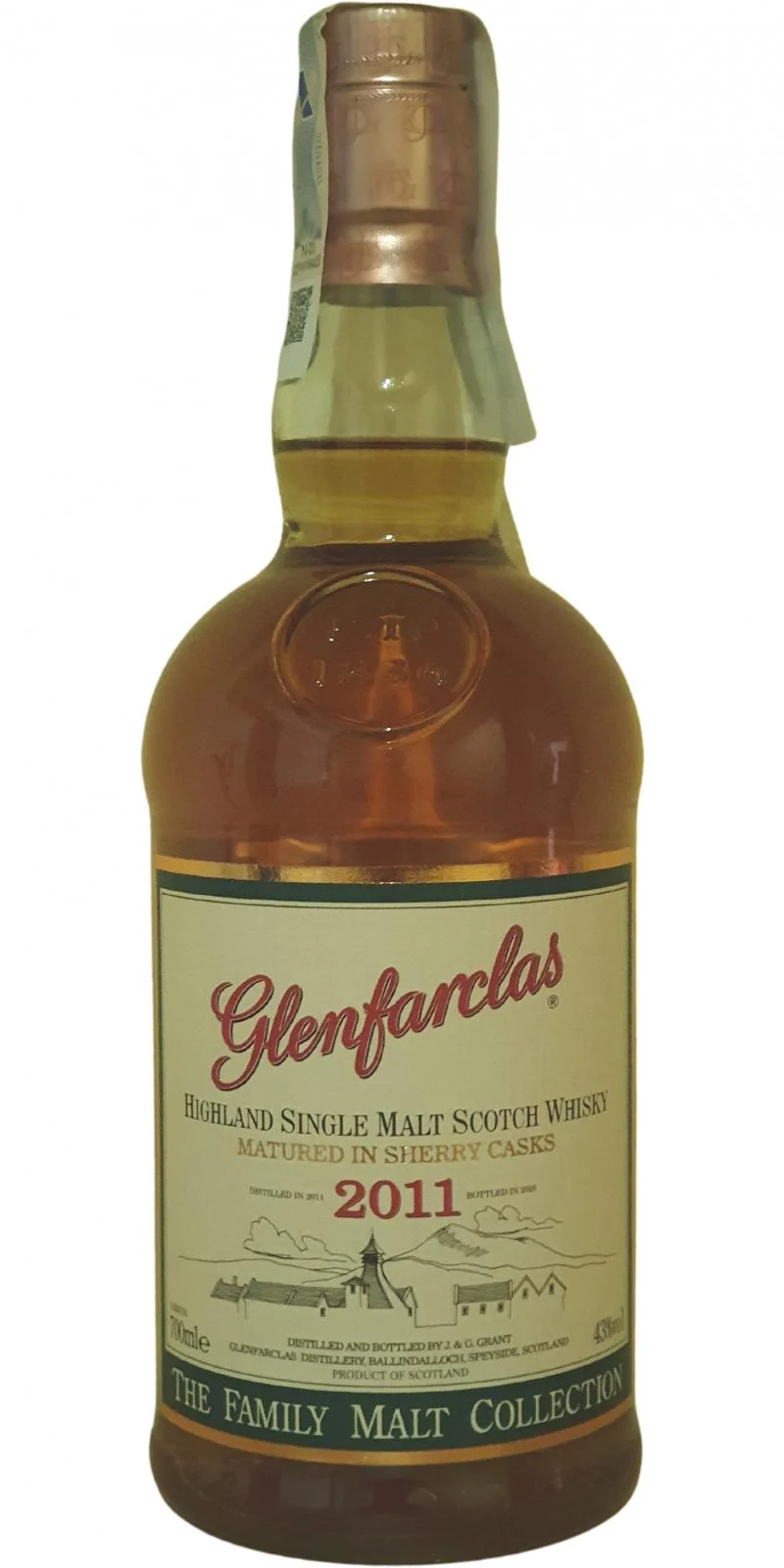Glenfarclas 2011 The Family Malt Collection 9 Year Old (2020) Release Scotch Whisky | 700ML - Whiskey