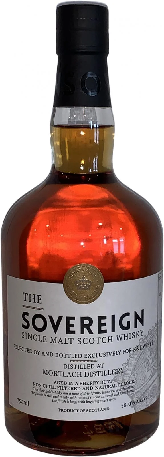 Mortlach 2008 HL The Sovereign 12 Year Old 2021 Release (Cask #HL 18084) Single Malt Scotch Whisky - Whiskey
