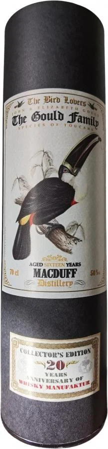 Macduff 2003 (Jack Wiebers Whisky World) The Bird Lovers (Cask #10705) 16 Year Old 2019 Release Single Malt Scotch Whisky | 700ML - Whiskey