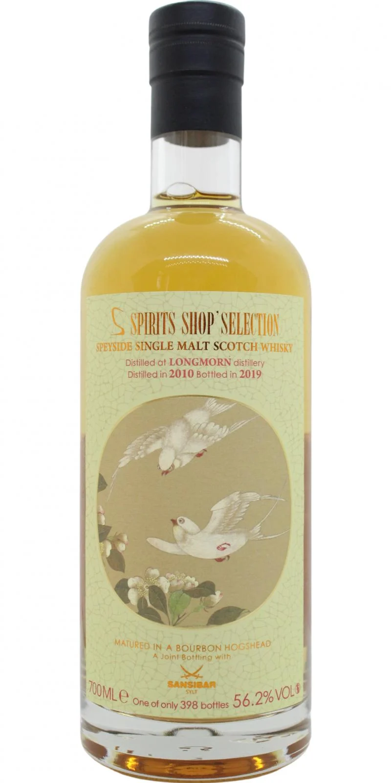 Longmorn 2010 (Sansibar) Selección de Spirits Shop 8 años Lanzamiento 2019 Whisky escocés de malta única | 700ML