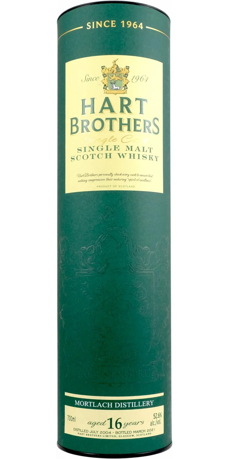 Mortlach 2004 HB 16 Year Old 2021 Release Single Malt Scotch Whisky | 700ML - Whiskey