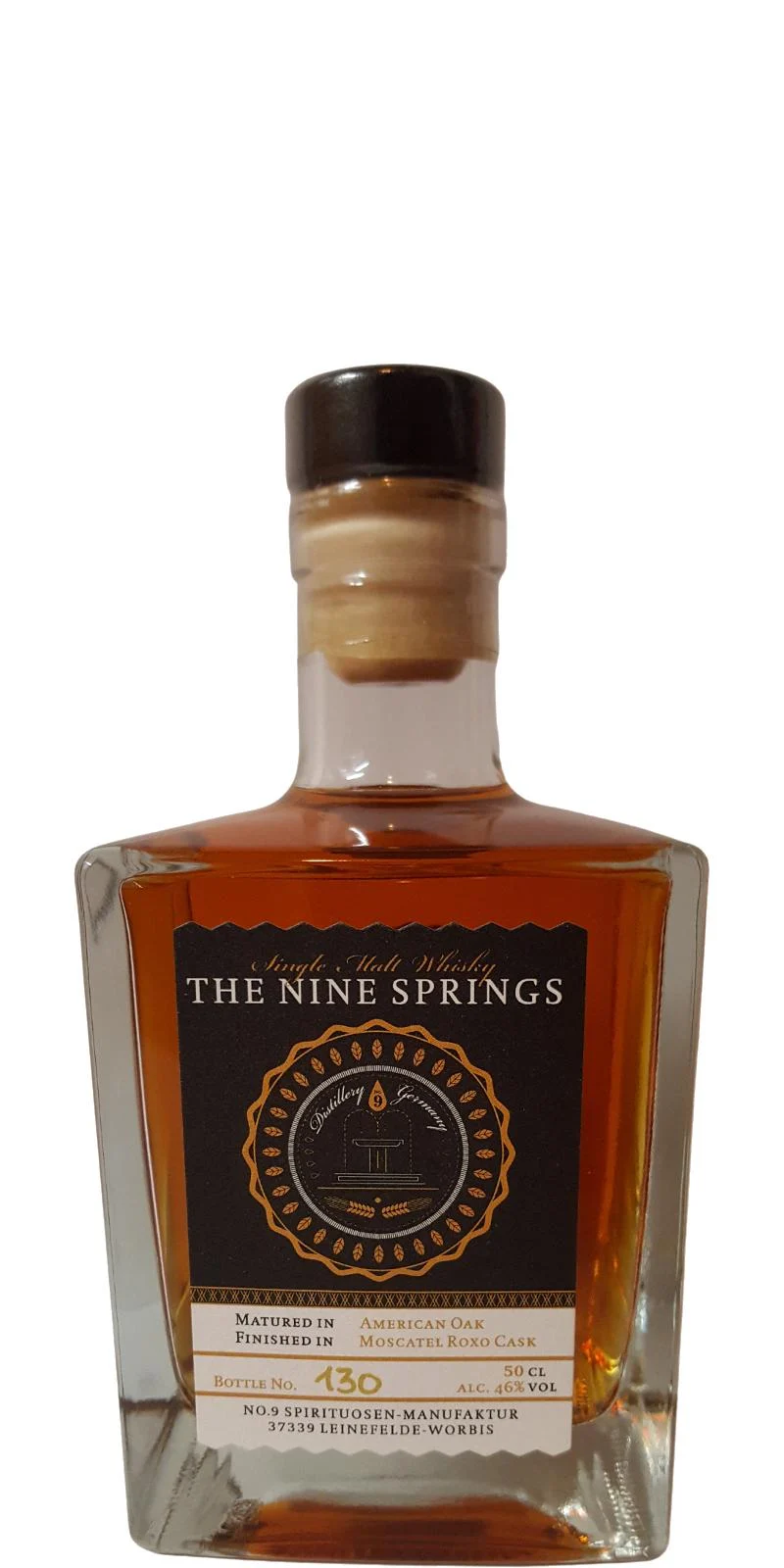 The Nine Springs Sonderabfüllung zum Tag des Deutschen Whiskys 2021 Release Single Malt Whisky | 500ML - Whiskey