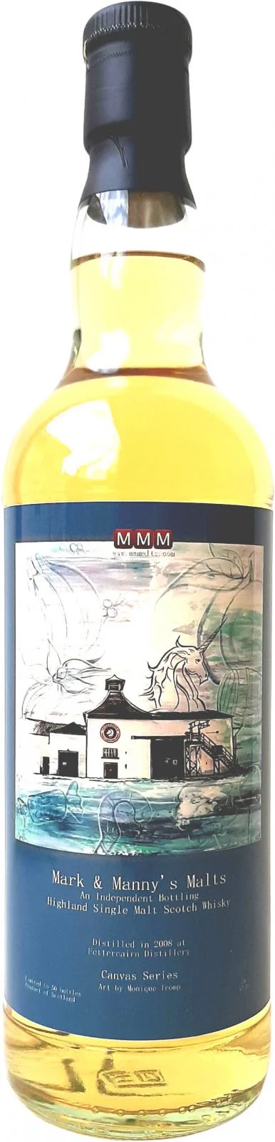 Fettercairn 2008 MMM Canvas Series 2021 Release Single Malt Scotch Whisky | 700ML - Whiskey