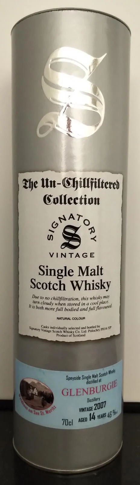 Glenburgie 2007 SV The Un-Chillfiltered Collection - Waldhaus am See 14 años Lanzamiento en 2021 (Barrica n.° 900085) Whisky escocés de malta única | 700ML