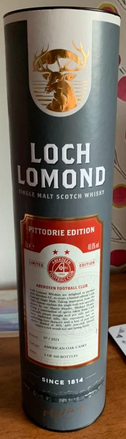 Loch Lomond Pittodrie Edition 2021 Release Single Malt Scotch Whisky | 700ML - Whiskey