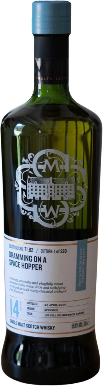 Glenburgie 2007 SMWS 71.82 Dramming on a space hopper 14 Year Old 2021 Release Cask #71.82 Single Malt Scotch Whisky | 700ML - Whiskey