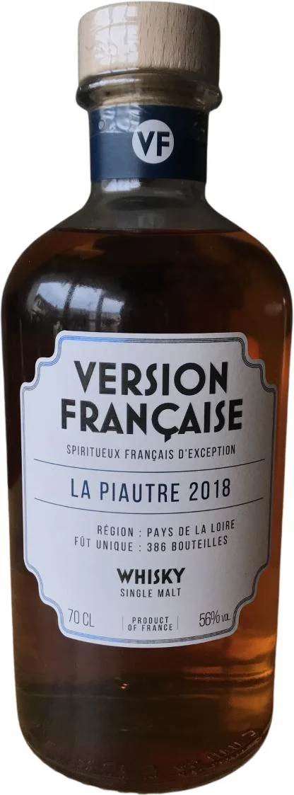 La Piautre 2018 LMDW Version Française 2021 Release (Cask #SMT 57/60) Single Malt Whisky | 700ML - Whiskey