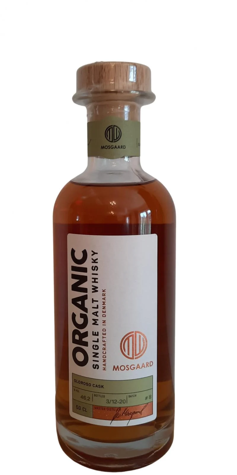 Mosgaard Organic - Oloroso Cask Batch 8 (2020) Release Whisky | 500ML