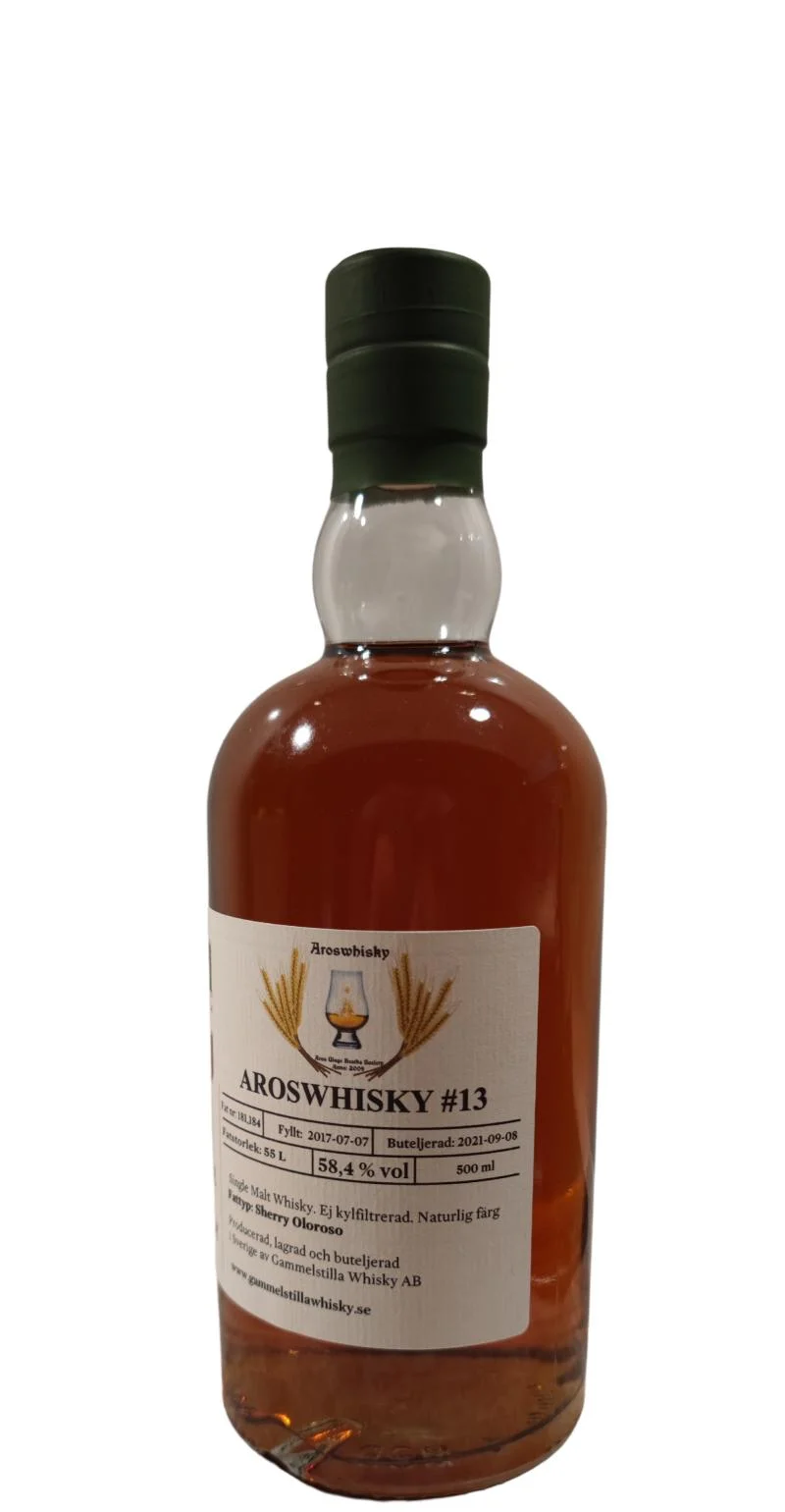 Gammelstilla 2017 Private Cask - Aroswhisky #13 2021 Release (Cask #181184) Single Malt Whisky | 500ML