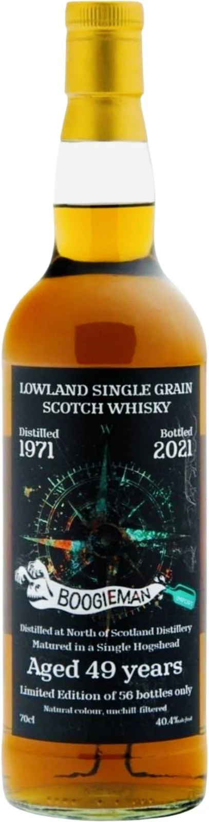 North of Scotland 1971 BI 49 Year Old 2021 Release Single Grain Whiskey | 700ML