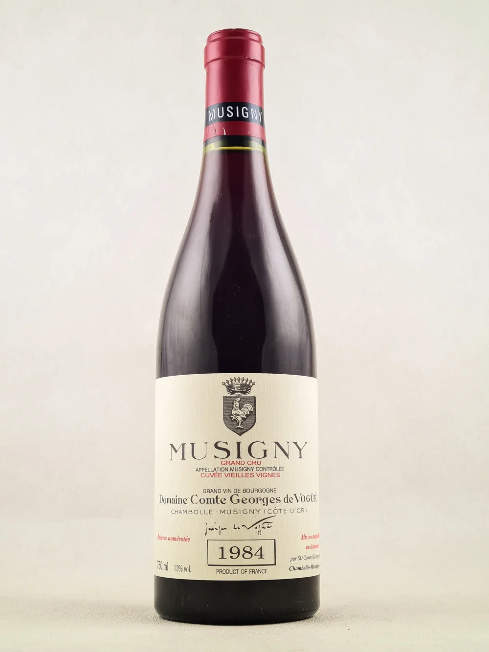 1984 | Domaine Comte Georges de Vogüé | Musigny Cuvee Vieilles Vignes - Wine