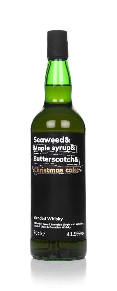 Seaweed & Maple Syrup & Butterscotch & Christmas Cake | 700ML - Whiskey