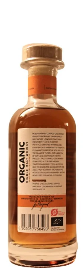 Mosgaard Organic - Palo Cortado Batch 1 2021 Release Single Malt Whisky | 500ML