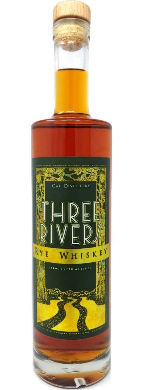 Cali Distillery Three Rivers Rye Whiskey
