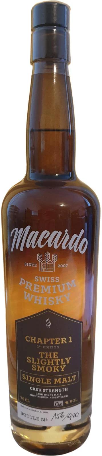 Macardo The Slightly Smoky Single Malt Chapter 1 ( 2.nd Editoin) 2021 Release Single Malt Whisky | 700ML - Whiskey