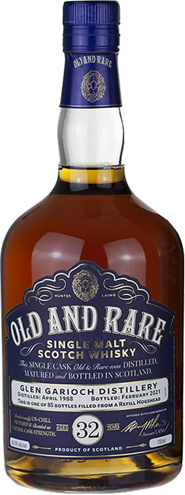 Glen Garioch 1988 HL Old & Rare 32 Year Old 2021 Release Single Malt Scotch Whisky | 700ML - Whiskey