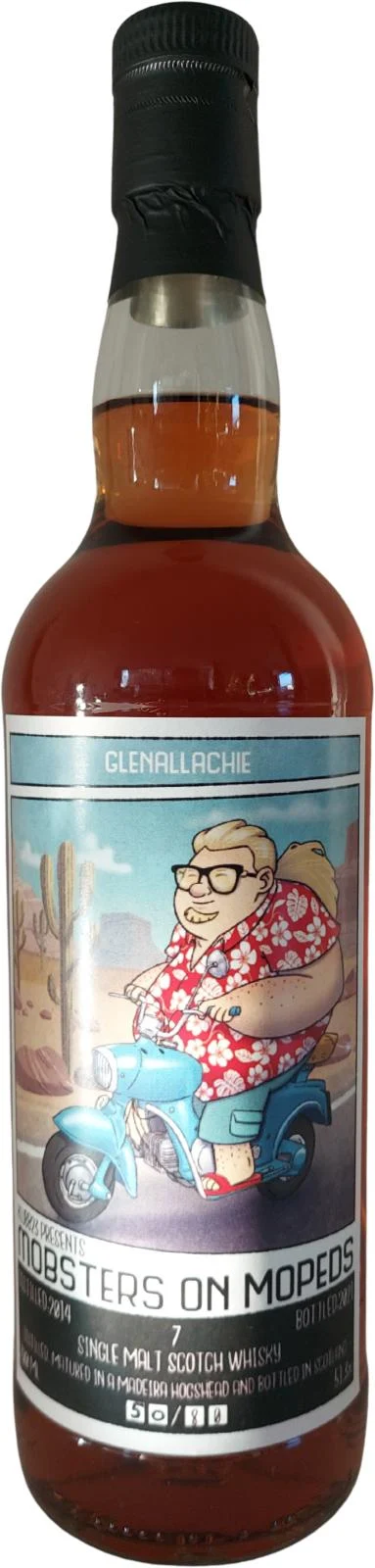 Glenallachie 2014 K23 Mobsters on Mopeds 7 Year Old 2021 Release Single Malt Scotch Whisky | 700ML - Whiskey
