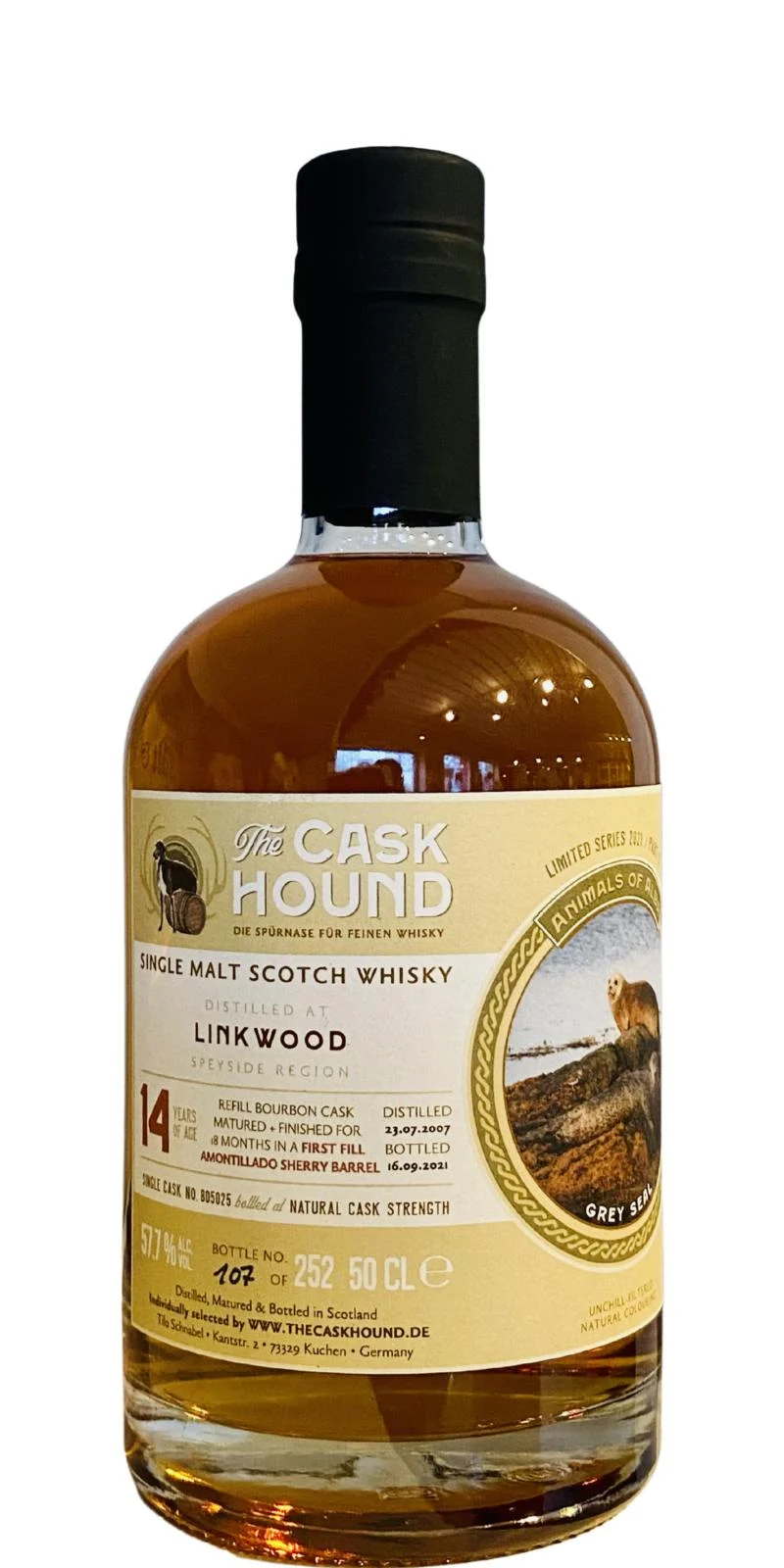 Linkwood 2007 TCaH Limited Series 2021 / Part 2 14 Year Old 2021 Release (Cask #805025) Single Malt Scotch Whisky | 500ML - Whiskey
