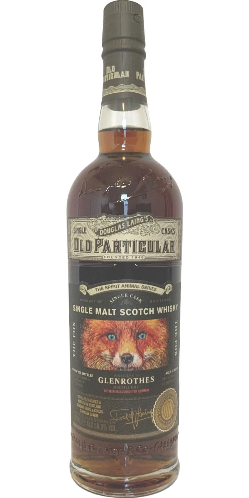 Glenrothes 2004 DL Old Particular - The Spirit Animal Series 16 Year Old 2021 Release (Cask #DL 14701) Single Malt Scotch Whisky | 700ML