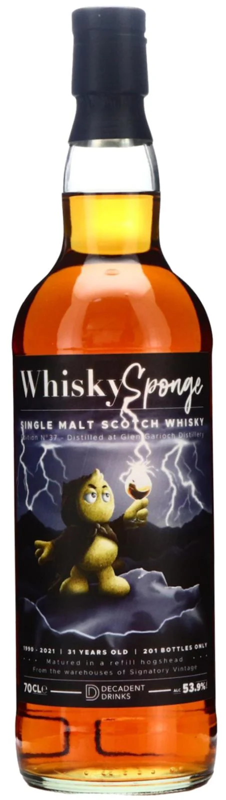 Glen Garioch 1990 WSP Edition No. 37 31 Year Old 2021 Release Single Malt Scotch Whisky | 700ML - Whiskey