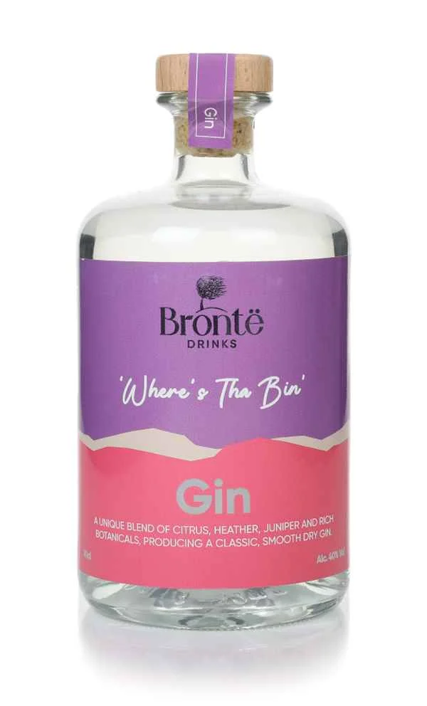 Brontë Drinks ‘Where’s Tha Bin’ Gin | 700ML
