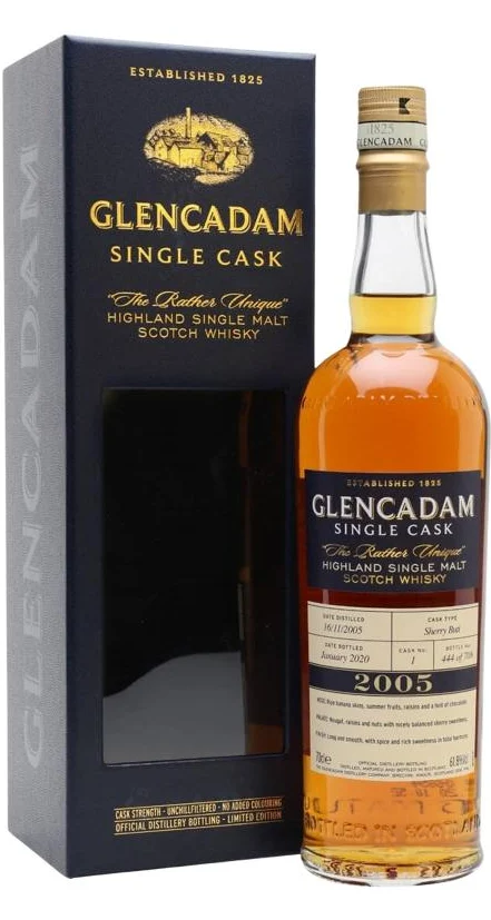 Glencadam 2005 The Rather Unique Single Malt Scotch Whisky | 700ML - Whiskey