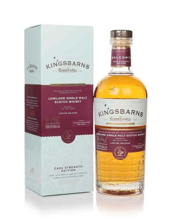 Kingsbarns Balcomie Cask Strength | 700ML - Whiskey
