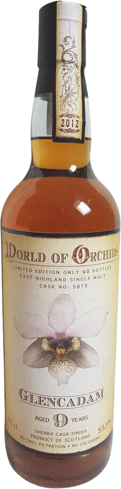 Glencadam 2012 JW World of Orchids 9 Year Old 2021 Release Single Malt Scotch Whisky | 700ML