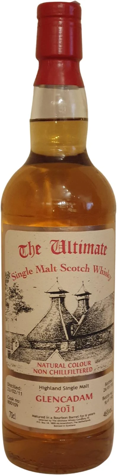 The Ultimate Glencadam 12 Year Old (D.2011, B.2023) Scotch Whisky | 700ML - Whiskey
