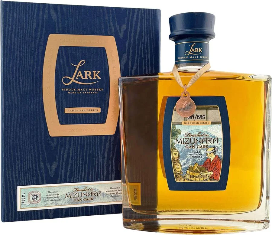Lark Mizunara Oak Cask Rare Cask Series 2021 Release Single Malt Whisky | 700ML - Whiskey
