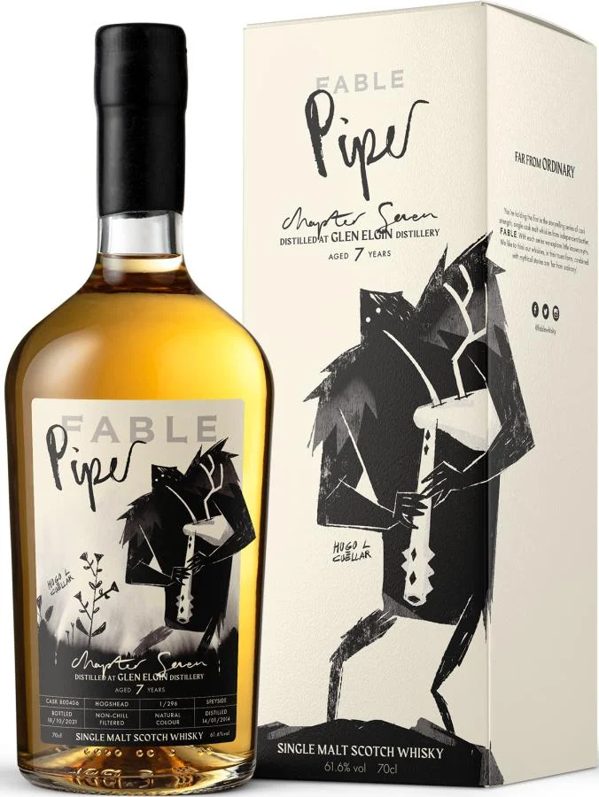 Glen Elgin 2014 PSL Fable Whisky - Chapter Seven 7 Year Old 2021 Release (Cask #800406) Single Malt Scotch Whisky | 700ML