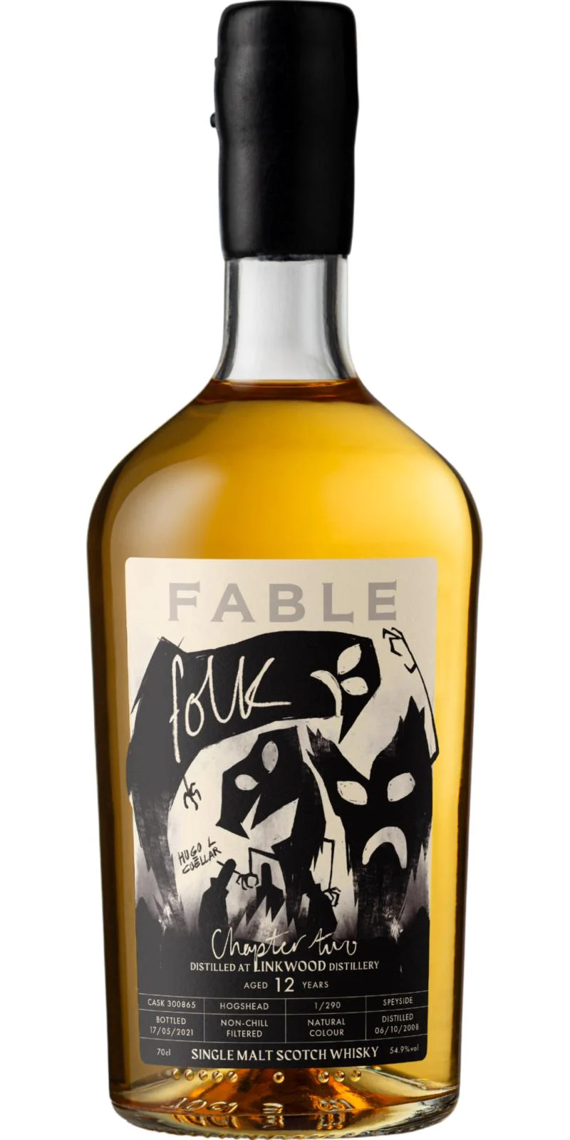 Linkwood 2008 PSL Fable Whisky - 2nd Release - Chapter Two 12 Year Old 2021 Release (Cask #300865) Single Malt Scotch Whisky | 700ML