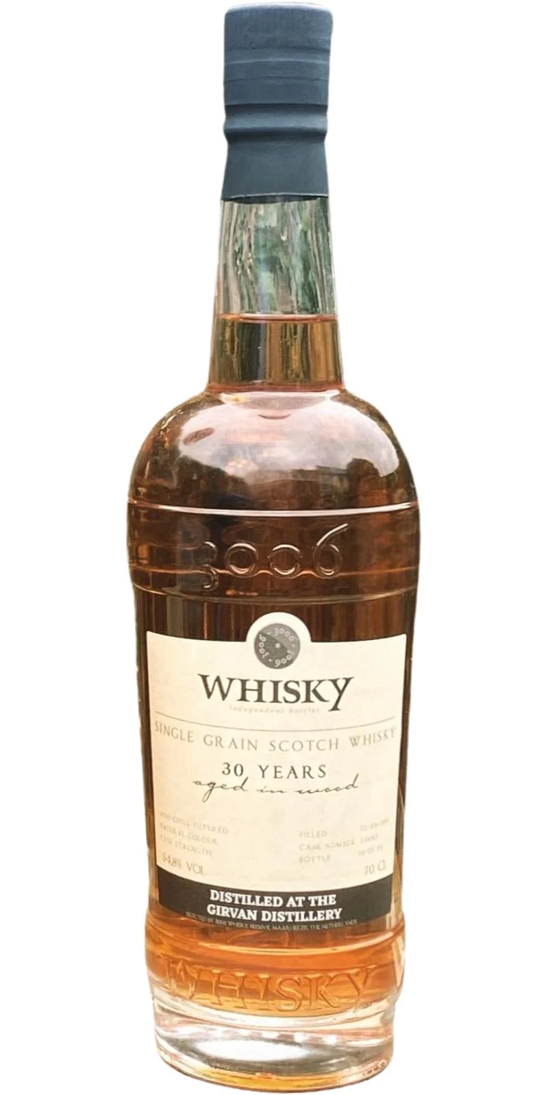 Girvan 1991 3W 30 Year Old 2021 Release (Cask #54693) Single Grain Whiskey | 700ML
