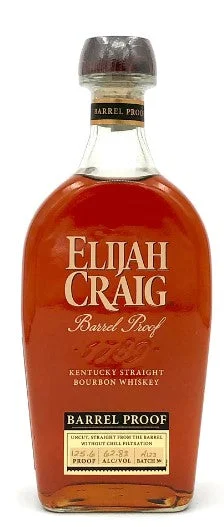 Elijah Craig Barrel Proof Bourbon Batch A123 - Whiskey