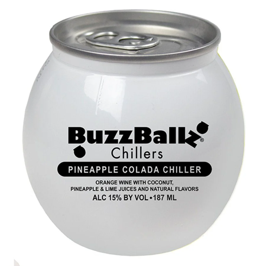 BuzzBallz Chillers Pineapple Colada | (24)*187ML - Cocktail