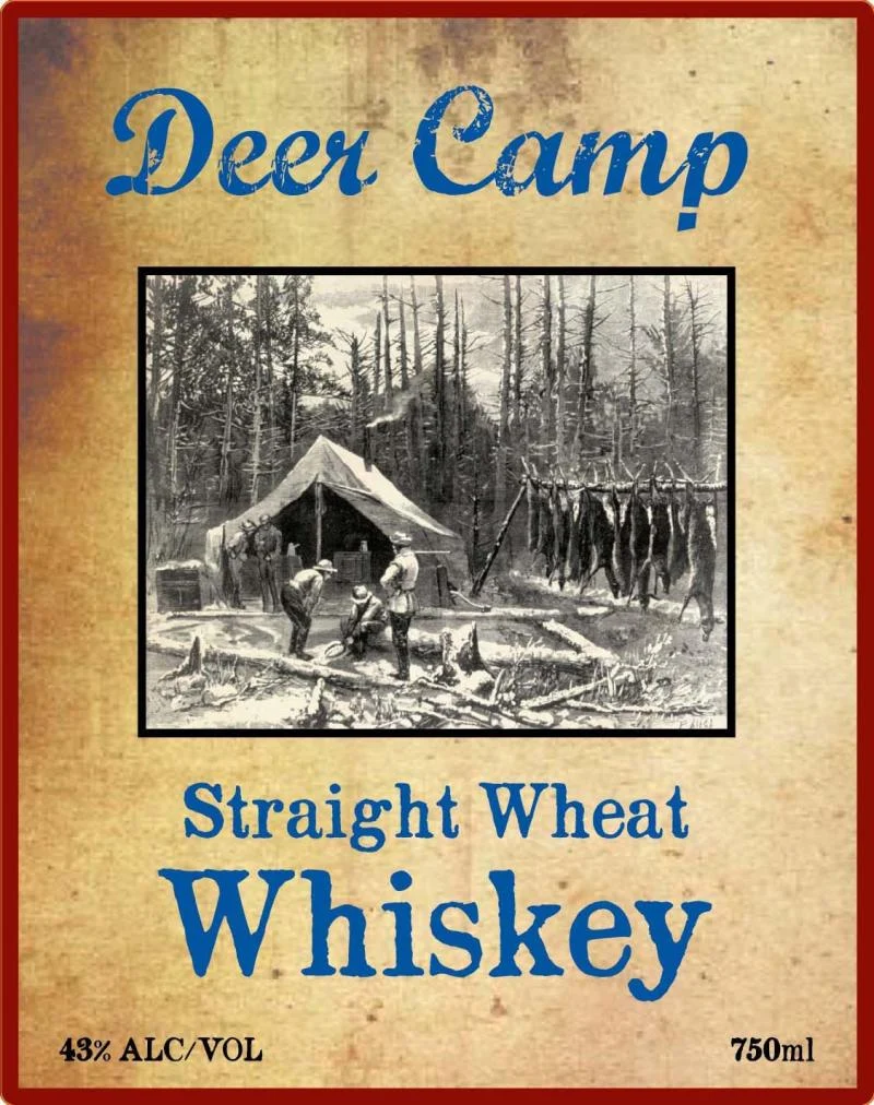 Deer Camp Straight Wheat Whiskey