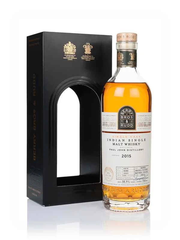 Paul John 2015 (cask 6414) (bottled 2021) - Berry Bros. & Rudd | 700ML