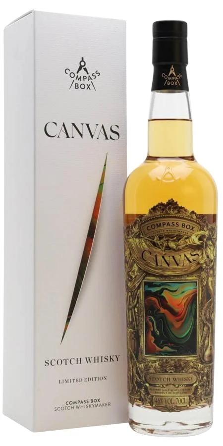 Canvas Blended Malt CB 2021 Release Single Malt Scotch Whisky | 700ML - Whiskey