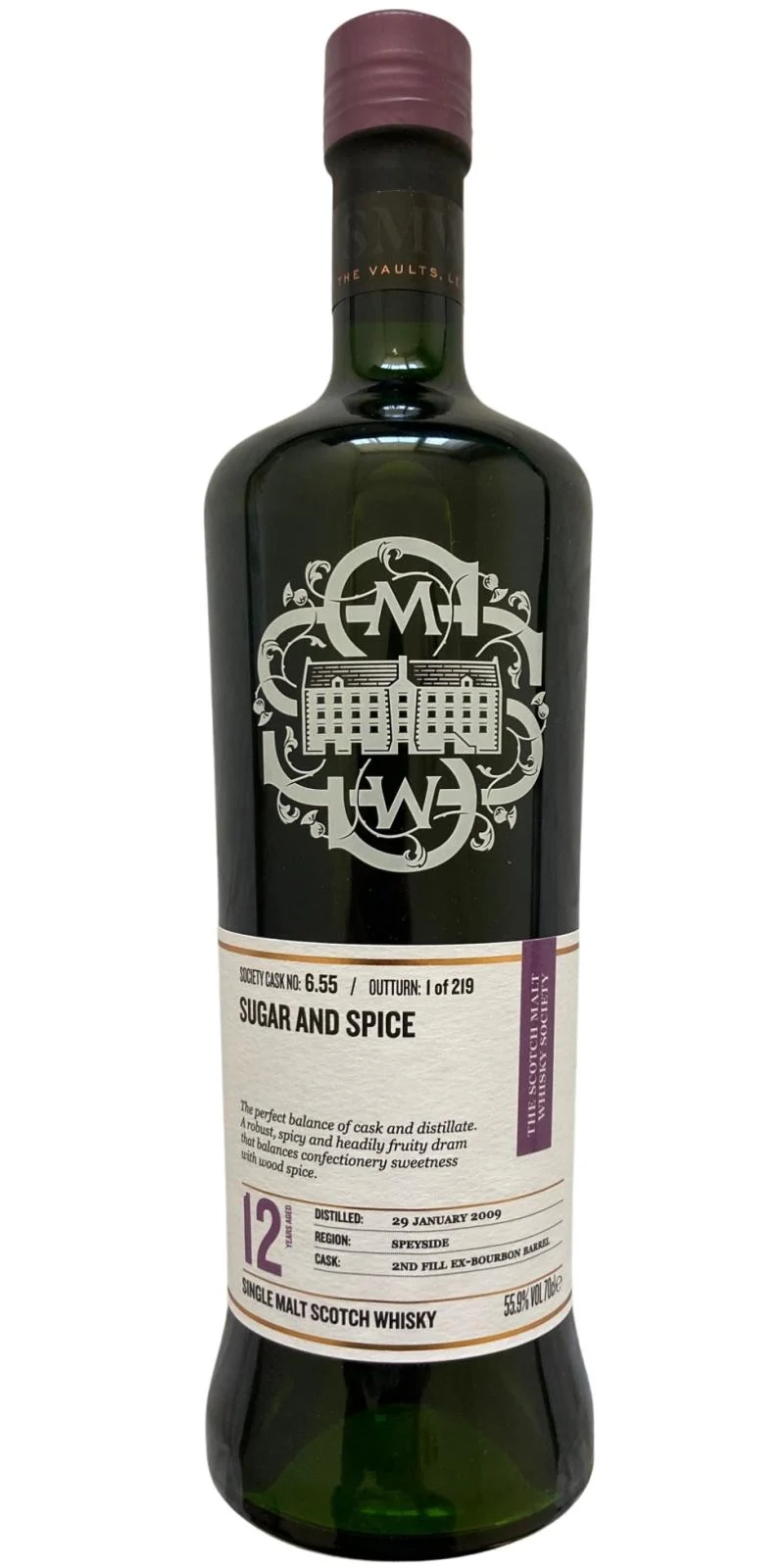 Macduff 2009 SMWS 6.55 Sugar and spice 12 Year Old 2021 Release (Cask #6.55) Single Malt Scotch Whisky | 700ML - Whiskey