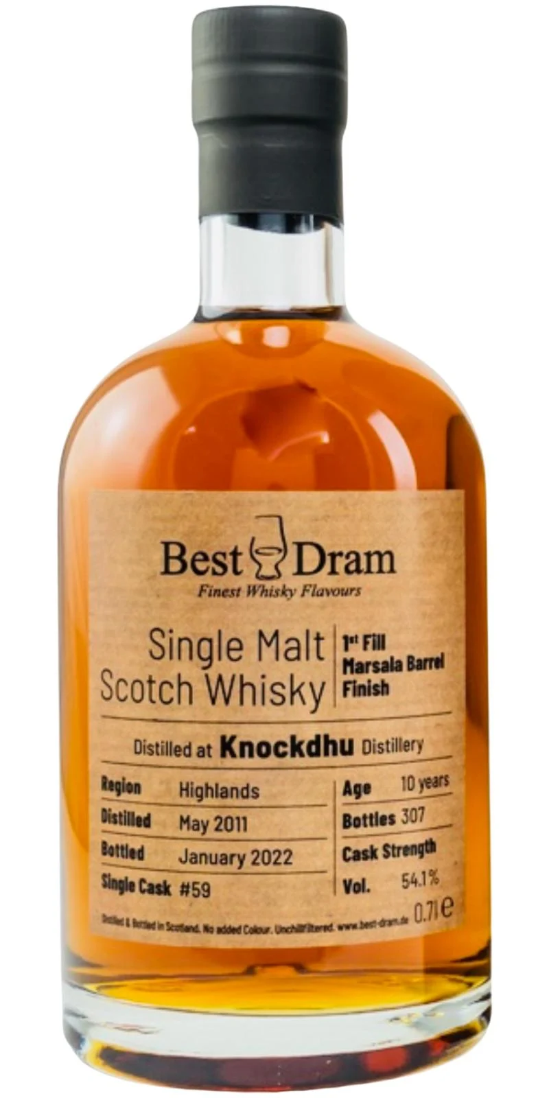 Knockdhu 2011 (Best Dram) 10 Year Old Scotch Whisky | 700ML - Whiskey