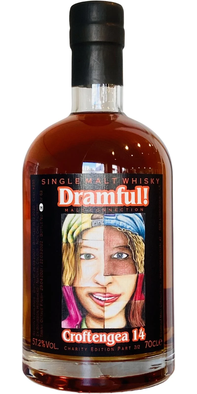 Croftengea 2007 (Dramful! - Malt Connection) Charity Edition Single Malt Whisky | 700ML