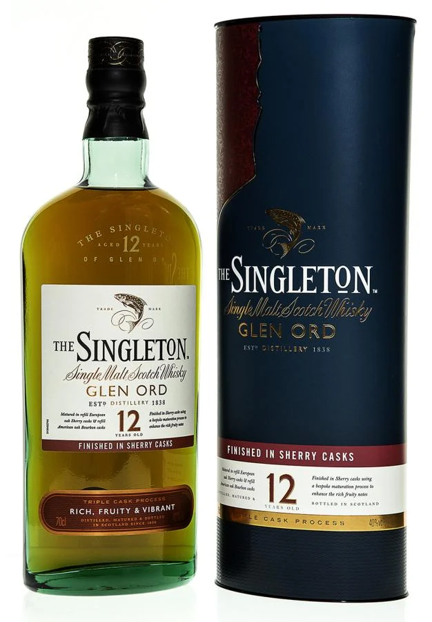 The Singleton of Glen Ord Finished in Sherry Casks 12 Year Old 2019 Release Single Malt Scotch Whisky | 700ML - Whiskey
