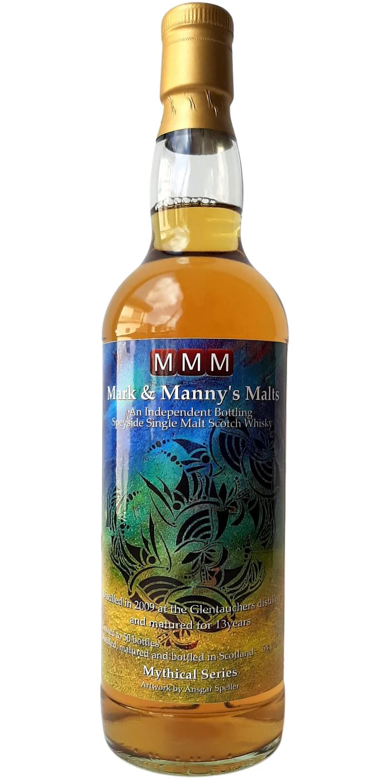 Glentauchers 2009 MMM Mythical Series 13 Year Old Scotch Whisky | 700ML - Whiskey