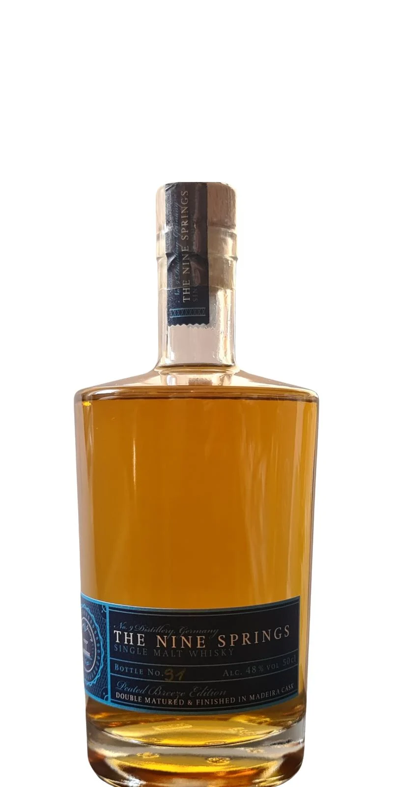 The Nine Springs Peated Breeze Edition Madeira Cask Single Malt Whisky | 500ML - Whiskey