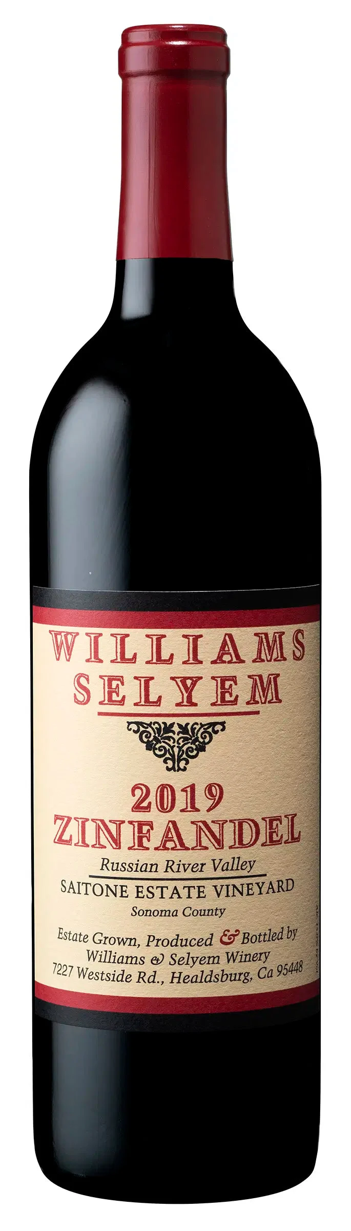 2019 | Williams Selyem | Saitone Estate Vineyard Zinfandel - Wine