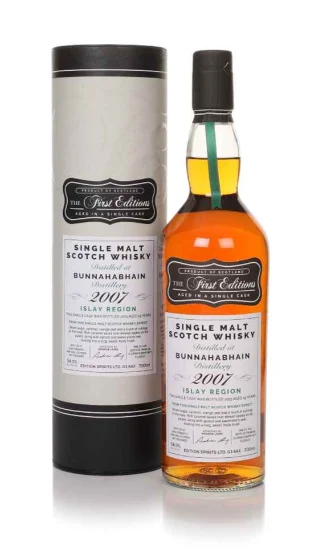 Bunnahabhain 15 Year Old 2007 Cask #20610 The First Editions Hunter Laing Single Malt Scotch Whisky | 700ML - Whiskey